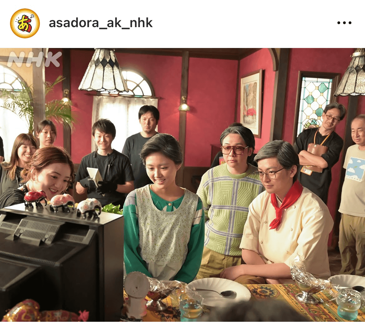 朝ドラ「あんぱん」公式 (@asadora_ak_nhk)のインスタグラムより