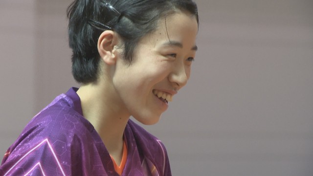 山陽学園高校3年／面手凛 選手