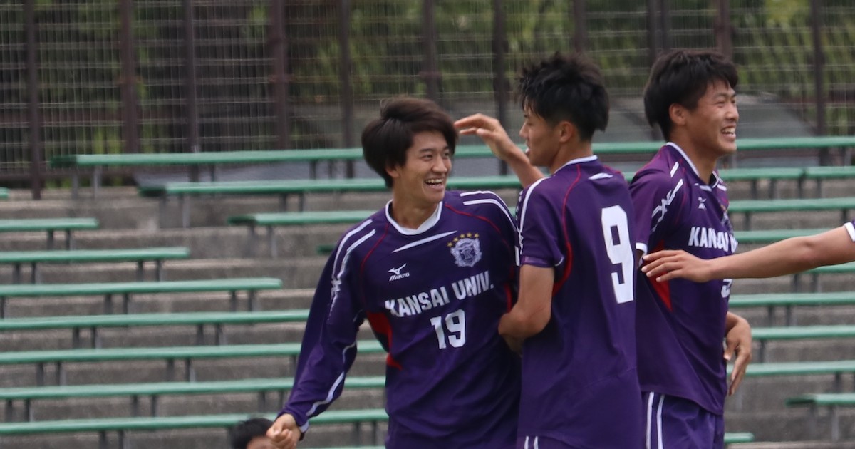 サッカー ようやく泥臭さ出た関大サッカー 前期最終戦で桃山大に快勝 4years 学生スポーツ