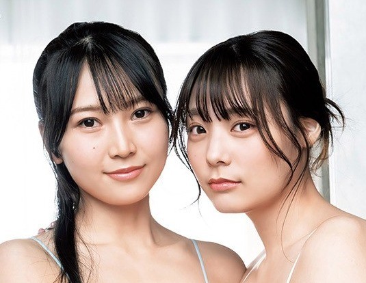 NMB48の日韓仲良しコンビ前田令子、李始燕が大胆グラビア共演！上