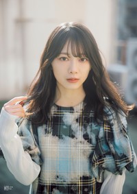 「B.L.T.2025年4月号」ローソンエンタテインメント購入特典ポスター【森田ひかる（櫻坂46）】裏