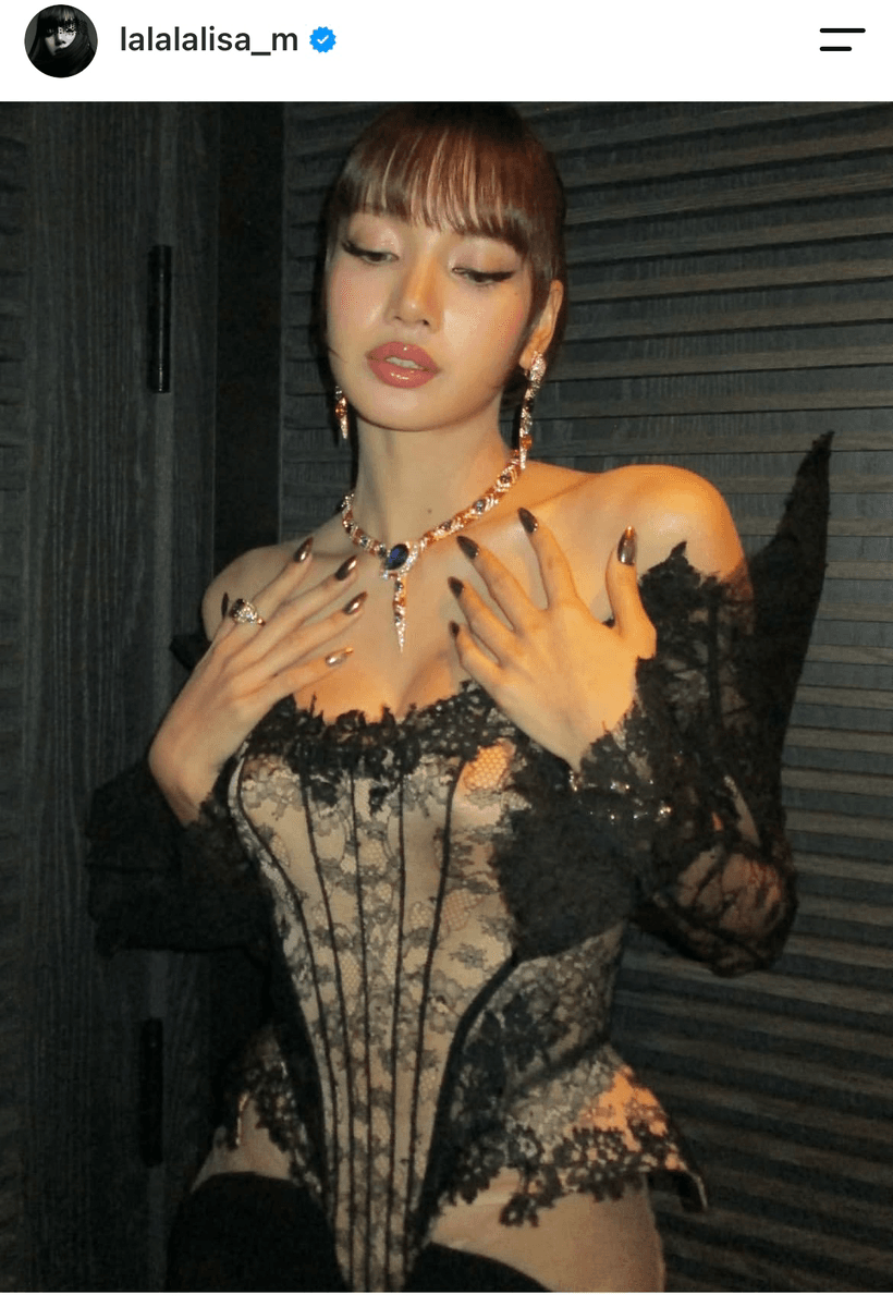 LISA (@lalalalisa_m)さんのインスタグラムより