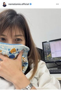 根本美緒アナウンサーのインスタグラム＠nemotomio.officialより