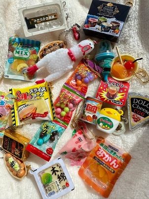 炊飯器ギャルさんが趣味で集めているガチャガチャ（画像提供：炊飯器ギャルさん）