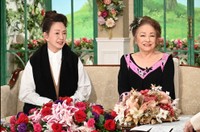 「徹子の部屋」に出演する加賀まりこ、冨士真奈美＝テレビ朝日提供