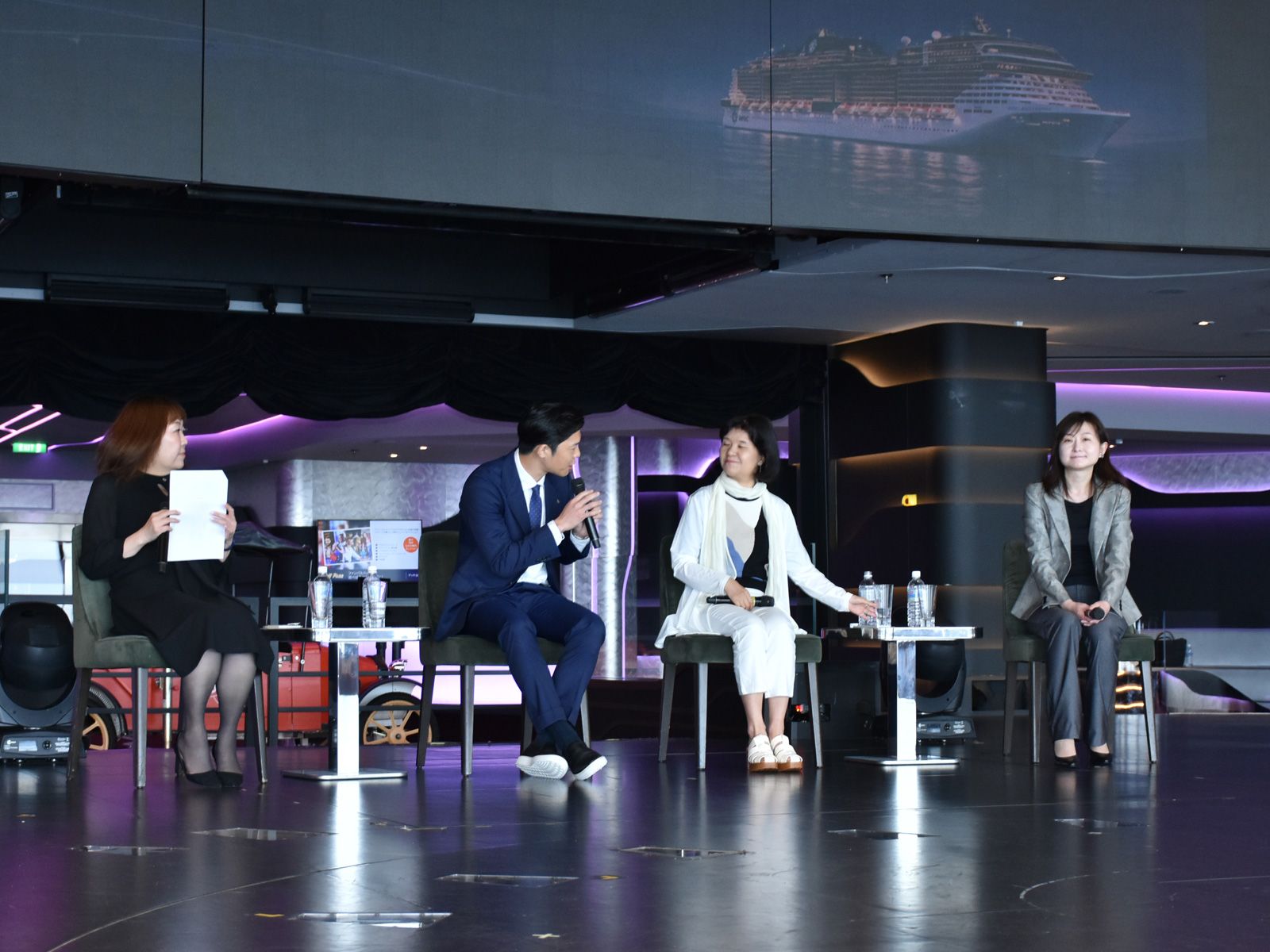 若い世代の取り込みがカギ MSCベリッシマ船上で議論「日本クルーズ市場