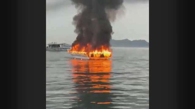 視聴者提供　16日夕方