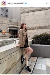 久間田琳加インスタグラム＠rinka_kumada0223より