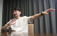 波岡一喜（撮影・西田忠信）