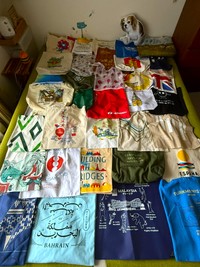 一生抜け出せないと言われている恐怖の「万博エコバッグの沼」（ゆかりんさん提供）