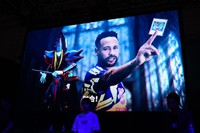 KONAMIブースで公開された「遊戯王」と「eFootball」のコラボティーザー映像