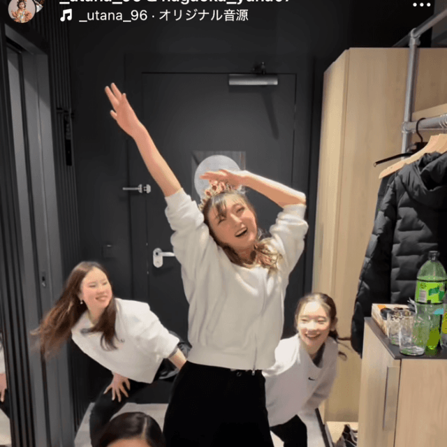 「スーパーケオリタイム with チームジャパンガールズ」（長岡柚奈 Yuna Nagaoka (@nagaoka_yuna07)さんのインスタグラムより）