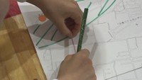 出前授業（逃げ地図ワークショップ）　多肥小学校　高松市多肥上町