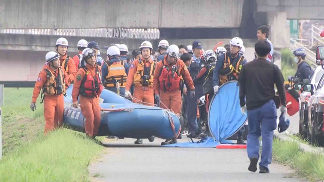 【続報】岡山市の旭川で3人流される　女子中学生と助けに入った男性（69）が死亡