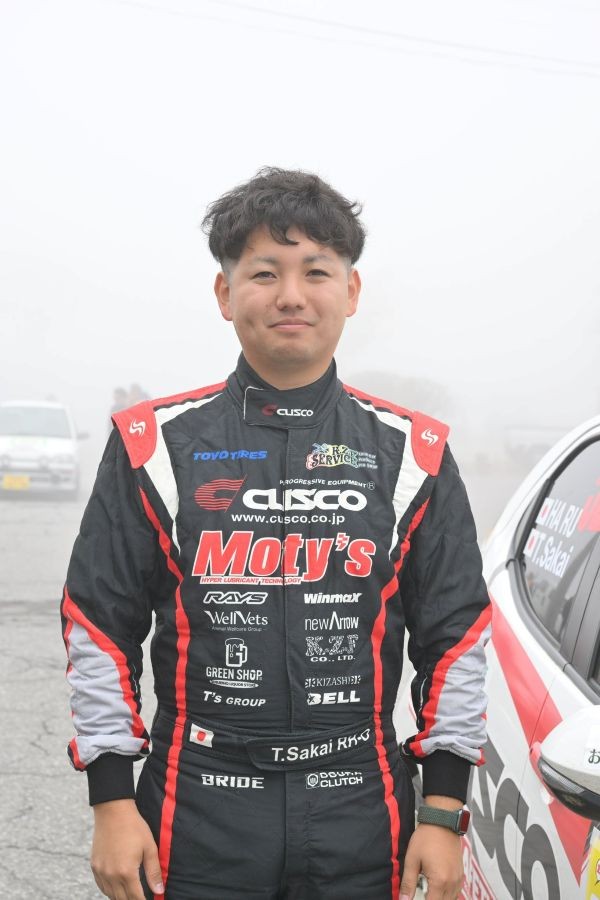 ラリーでも活躍するさかいさん。 ※さかいとしたかさん提供