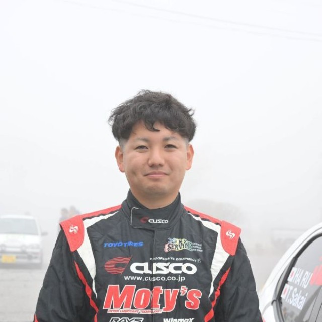 ラリーでも活躍するさかいさん。 ※さかいとしたかさん提供