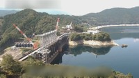 高知･早明浦ダム 3日午前10時ごろ 提供:水資源機構