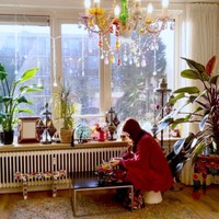 泥だんご作りに没頭する山田さん（画像提供：noriko 世界泥だんご協会会長（仮）さん）