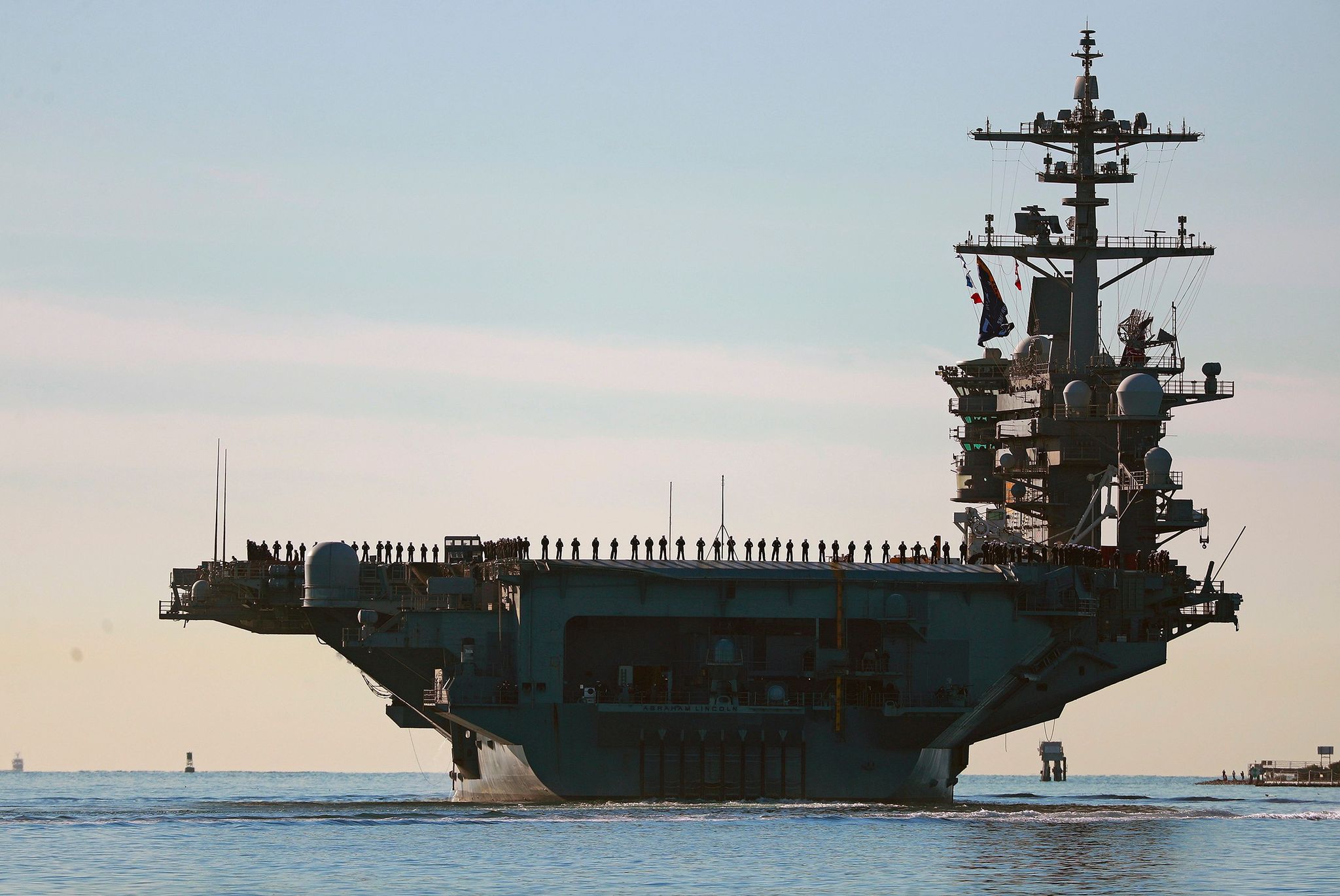 U.S. pulls last aircraft carrier in Asia as Trump focuses on Iran and the Western Hemisphere | The Asahi Shimbun: Breaking News, Japan News and Analysis