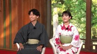 言うことなすこと“なんか変”な夫（左）と、そこに惹かれてしまった妻＝「新婚さんいらっしゃい！」8月31日放送回よりⓒABCテレビ