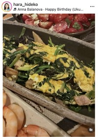 原日出子のインスタグラム＠hara_hidekoより