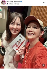 牧野美千子インスタグラム＠michiko.makinoより