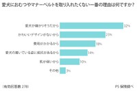 おむつやマナーベルトを取り入れたくない一番の理由（出典：ペット保険『PS保険調べ』）