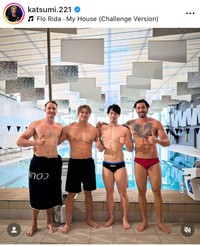 1月17日の中村克インスタグラム＠katsumi.221より