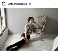渡邊渚アナウンサーのインスタグラム＠watanabenagisa_より