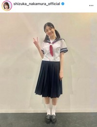 中村静香インスタグラム(@shizuka_nakamura_official)より