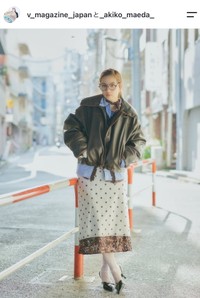 のんさん（「V MAGAZINE JAPAN」の公式インスタグラムから）