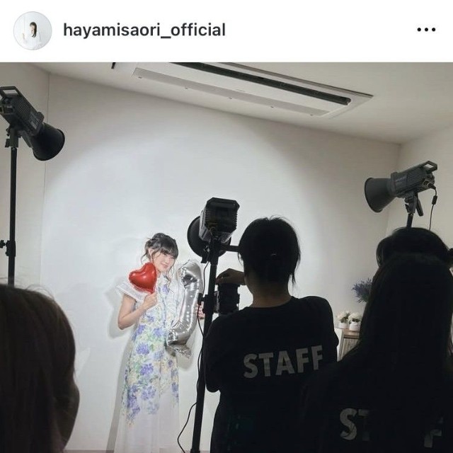 早見沙織インスタグラム＠hayamisaori_officialより
