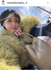 渡邊渚アナウンサーのインスタグラム＠watanabenagisa_より