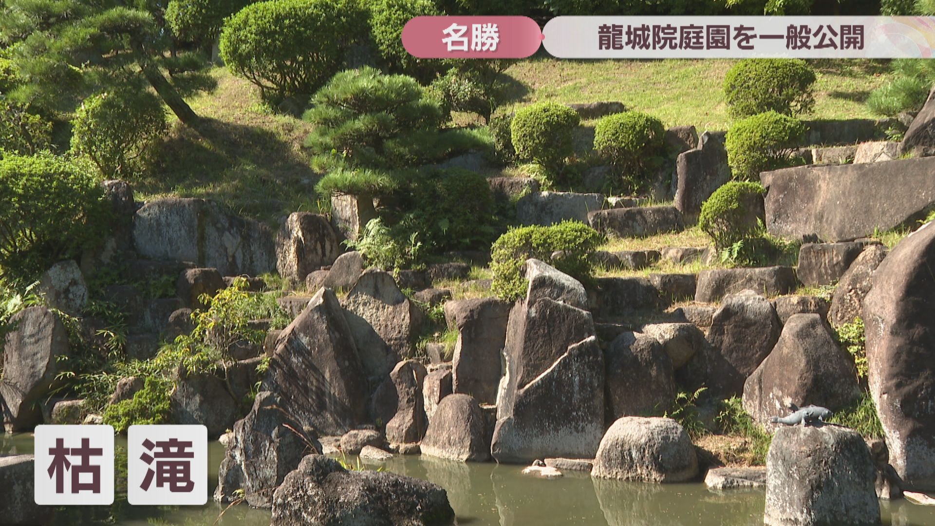 すごい荘厳」龍城院庭園が期間限定で一般公開 2025年3月に岡山県の名勝