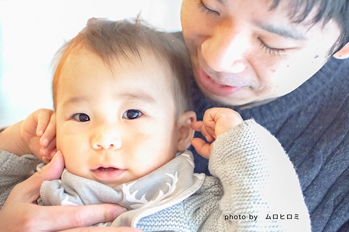 ふたりのお子さんのパパである今岡さん。息子さんも小さいながら保護施設取材経験あり