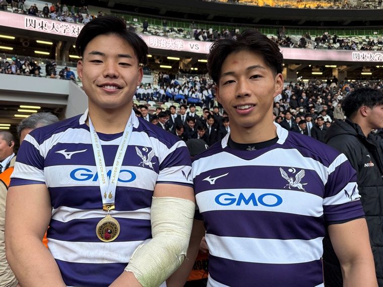 ラグビー - 明治大・柴田竜成 早明戦に憧れて明治へ 決勝の舞台で自慢