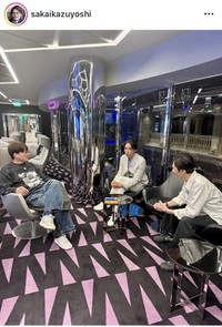 酒井一圭インスタグラム＠sakaikazuyoshiより