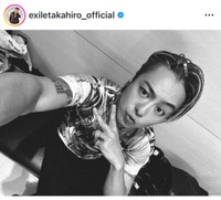 TAKAHIRO（@exiletakahiro_official）さんのインスタグラムより
