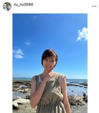 比嘉琉々香インスタグラム(@ru_ru3080)より