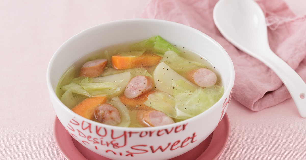 火を使わない簡単レシピで野菜スープ 心も体も温めます | なかまぁる