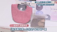 「一般部門」最優秀賞／「保多織を使った初めてのスタイ」