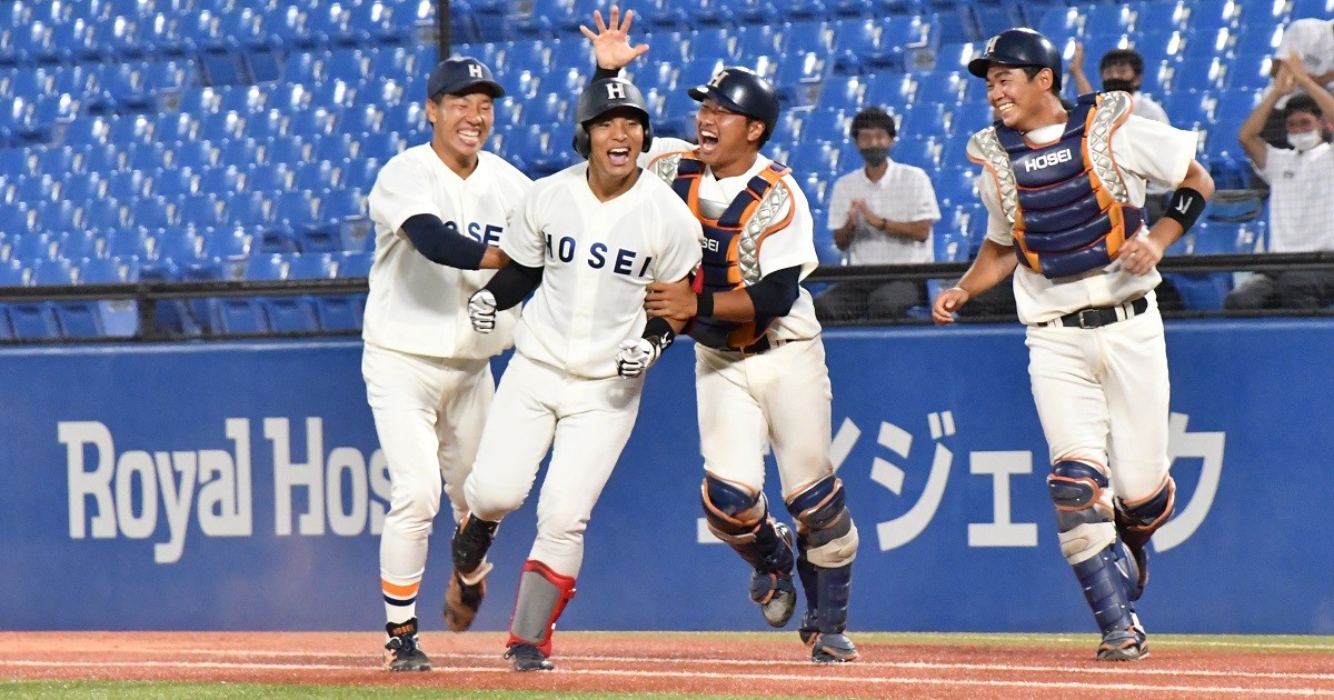 #法政#大学#野球#6大学#グラコン 野球 - 強心臓の神野太樹が決めた！ 東京六大学史上初のタイブレークを