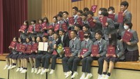 岡山県の高校は1日が卒業式のピーク