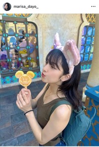 安川摩吏紗インスタグラム＠marisa_dayo_より