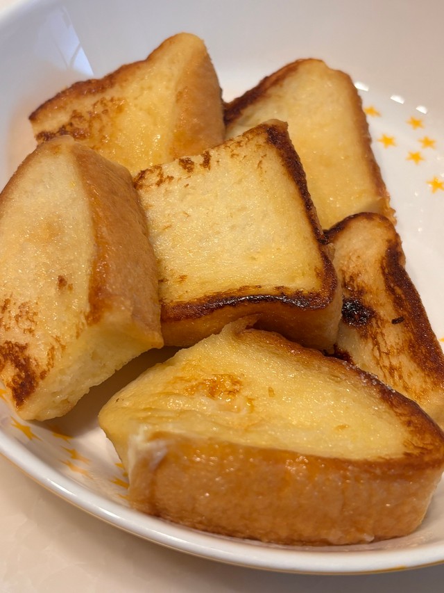 普通にフレンチトーストを作りたかったのに…（MTさん提供）