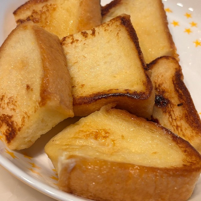普通にフレンチトーストを作りたかったのに…（MTさん提供）