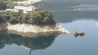 高知･早明浦ダム 3日午前10時ごろ 提供:水資源機構