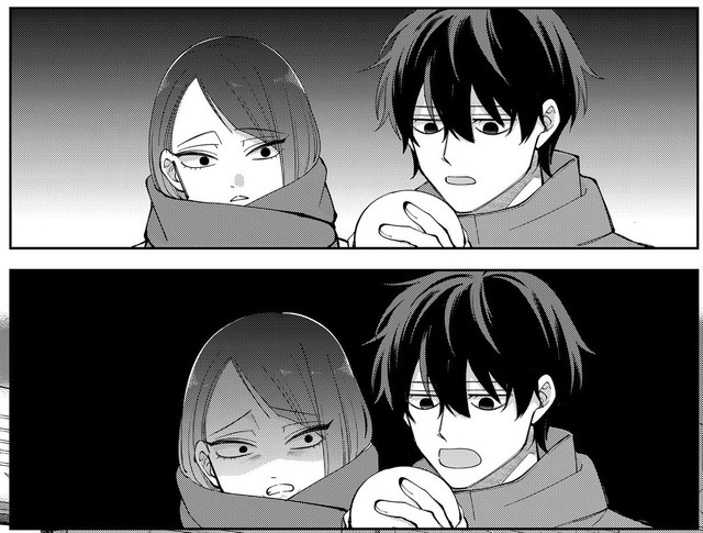 すごく食べづらいんですけど… ©︎すずゆき/COMISMA INC.