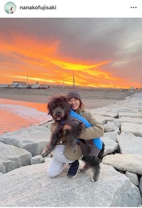 藤崎奈々子インスタグラム＠nanakofujisakiより