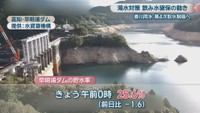 高知･早明浦ダム 水資源機構提供
